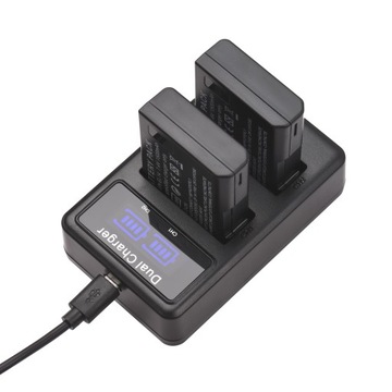 Комплект аккумуляторов и зарядного устройства EN-EL14 2 шт. 7,4 В 1.