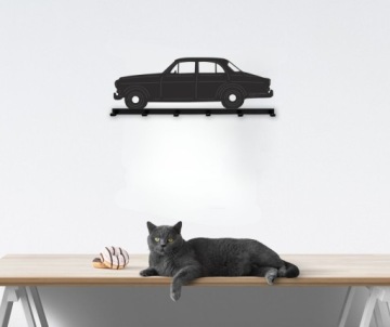 Вешалка Volvo Amazon — ретро-стиль для дома и гаража, отличный подарок фанату