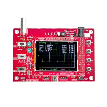 DSO138 Цифровой осциллограф с ЖК-дисплеем и диагональю 2,4 дюйма TFT