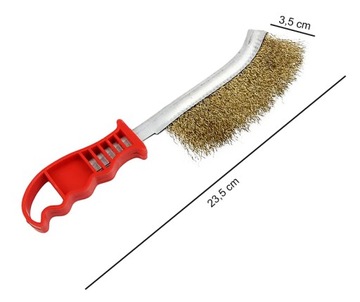 ЛАТУННАЯ ПРОВОЛОЧНАЯ ЩЕТКА ДЛЯ ЧИСТКИ ДИСКОВ