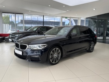 BMW Seria 5 G30-G31 Touring 530i 252KM 2018 BMW 530 xDrive M Sport / 1 właściciel / Salon Pols