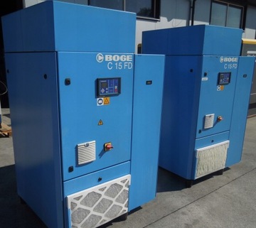 SPRĘŻARKA ŚRUBOWA BOGE C15FD11KW FALOWNIK OSUSZACZ