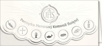Kartka okolicznościowa Komunia DK08