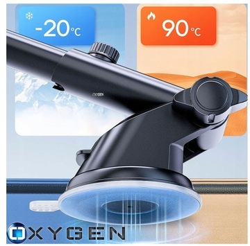 OXYGEN MagSafe MAGNETIC Автомобильный держатель для телефона на окно кабины