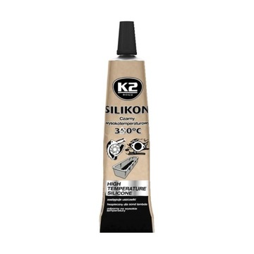 K2 SILIKON CZARNY 21G. B205N SILIKON WYSOKOTEMPERA