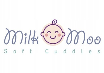 Полотенце-пончо Milk&Moo с капюшоном 57х61