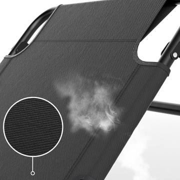 СТУЛ, садовое кресло BEACH, терраса, складной, регулируемый, 190x73,5x30 (I083)