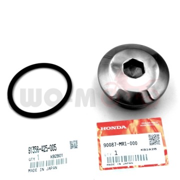 HONDA ŚRUBA DEKLA LEWEGO + O-RING VT CB CBF NTV XL