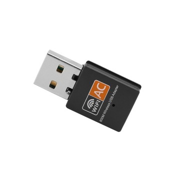 Адаптер Wi-Fi, компьютерный приемник, USB 5g, мини, 2,4 г, внешний чип 8811, беспроводной