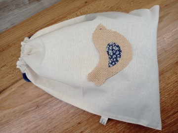 ЭКО подарочный пакет. ручная работа 100% хлопок