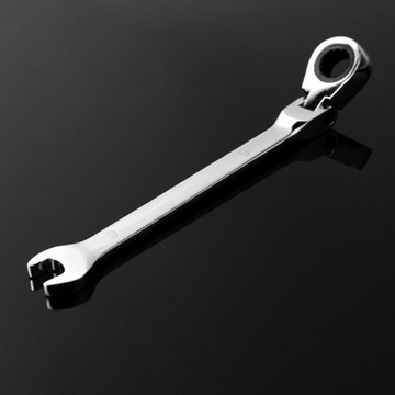 Универсальный ключ с храповым механизмом, регулируемый на 180°, 72–9 мм.