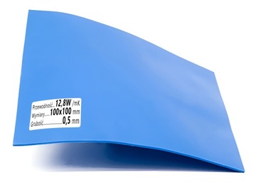 Termopad Chłodzenie Procesora Taśma Termoprzewodząca 100x100mm 12W