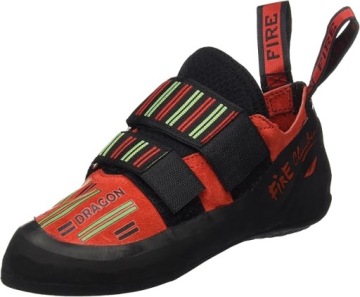 FIRE CLIMBING BUTY DO WSPINACZKI NA RZEPY SKÓRZANE 40 1JJD