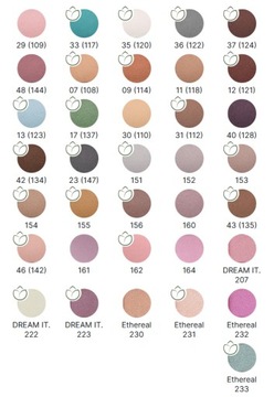 FREEDOM SYSTEM AMC SHINE SLEEK 160 теней для век