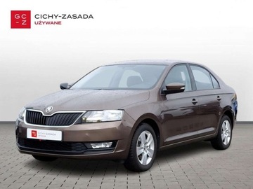 Skoda Rapid II Liftback Facelifting 1.0 TSI 110KM 2019 Skoda RAPID Ambition 1,0 TSI 110 KM Salon PL Serwis ASO FV-Marza
