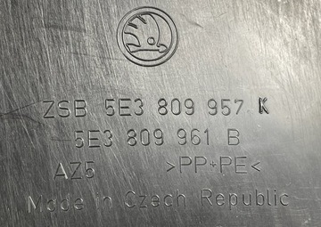 285 SKODA OCTAVIA IV PODBĚH LEVÉ PŘEDNÍ 5E3809961B 5E3809957K