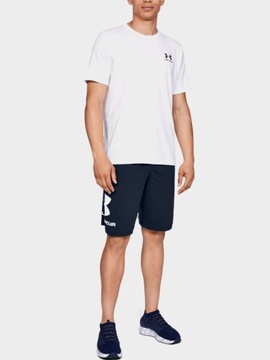 KRÓTKIE SPODENKI MĘSKIE UNDER ARMOUR SZORTY SPORTOWE BAWEŁNA 1329300-408