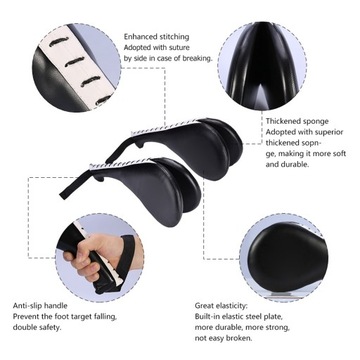 PODWÓJNA WZMOCNIONA PACKA DO KARATE TAEKWONDO KOPNIĘĆ 2SZT