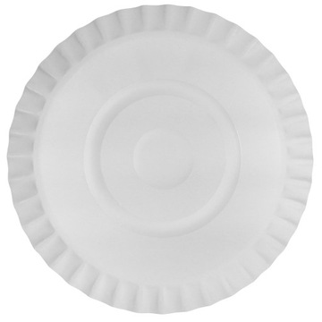 Talerz gastronomiczny papierowy biały 25cm 100szt