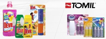 DR DEVIL WC Гель 3в1 400 мл + корзина яблочных свежих продуктов