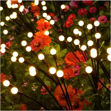 СОЛНЕЧНАЯ ЛАМПА, ШАРИКИ, СОЛНЕЧНЫЕ ЛАМПЫ, 10 СВЕТОДИОДОВ, НАБОР ДЛЯ УБОРКИ САДОВ