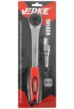 СТУПЕНЧАТЫЙ КЛЮЧ ДЛЯ ВИНТОВЫХ СОЕДИНЕНИЙ РАДИАТОРА С ТРЕЩОТКОЙ 1/2