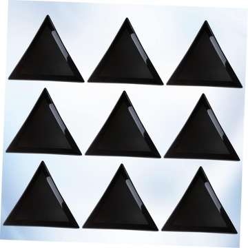 160 шт. треугольная пластина для дизайна ногтей, красочный поднос, треугольные D-подносы