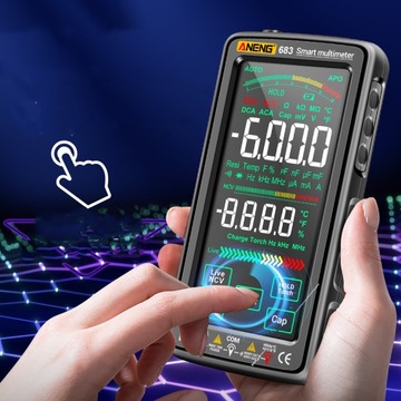 ANENG 683 МУЛЬТИМЕТР С СЕНСОРНЫМ ЭКРАНОМ