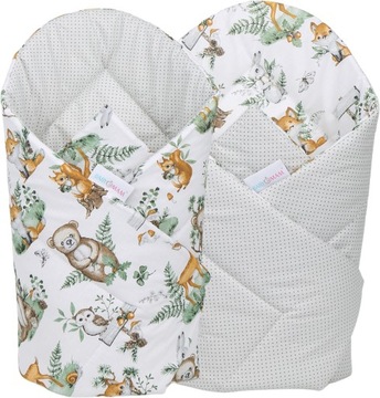 Детское коконовое гнездо. Minky Playpen XXL BabyMam 7 El.