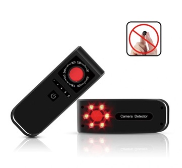 WYKRYWACZ LASEROWY MINI ROZMIAR DO UKRYTYCH KAMER OBIEKTYWÓW MOCNE IR LED