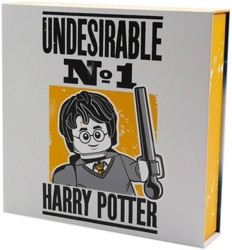 Подарочный набор канцелярских товаров LEGO Harry Potter, открытки, конверты для ручек
