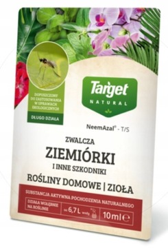 NEEMAZAL 10ML TARGET na ziemiórki na stonkę oprysk na mszyce krótka karencj