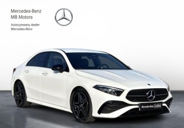 Mercedes Klasa A W177/V177 Sedan Facelifting 1.3 200 163KM 2023 Mercedes-Benz Klasa A Salon PL AMG Line Kamera Czujniki MBUX Carplay Andro, zdjęcie 6