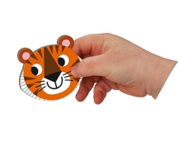 JANOD MAGNETS MAGNETIBOOK ЖИВОТНЫЕ МАГНИТНАЯ ПАЗЛ 3+