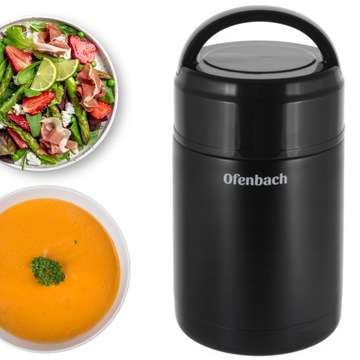 TERMOS OBIADOWY na ZUPĘ ŻYWNOŚĆ LUNCHBOX 0,8 L