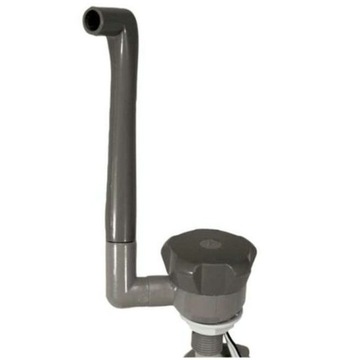 Kran do kampera przyczepy Novo szary Comet