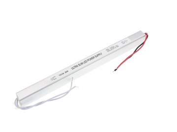 ZASILACZ LED 12V 36W 3A Do Taśm MONO RGB ULTRA SLIM WĄSKI