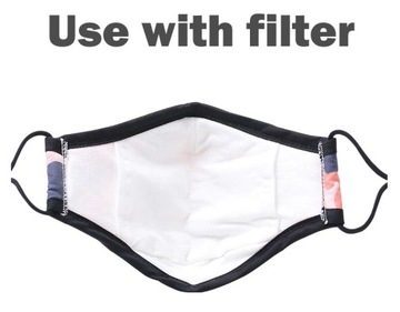 МАСКА GLORSUN АНТИ СМОГ + 2 ФИЛЬТРА HEPA PM2.5