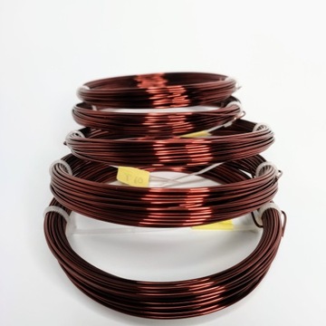 Drut miedziany DN2E 0,8mm Fabryka Drutu 100m