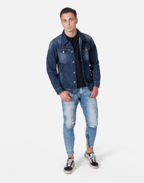 Kurtka Katana Bluza Męska Jeans Jupa T002 L