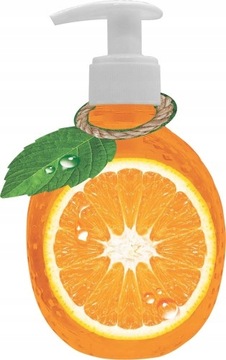 Lara - owocowe mydło w płynie Pomarańcza 375ml
