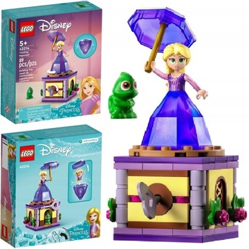 LEGO DISNEY PRINCESS 43214 WIRUJĄCA ROSZPUNKA PREZENT
