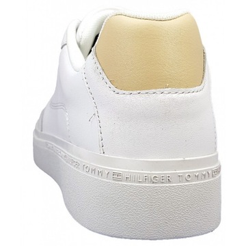 TOMMY HILFIGER Tenisówki TH COURTC SNEAKER damskie biały r.39