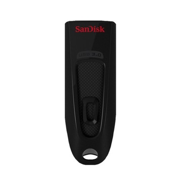 Флеш-накопитель Sandisk Ultra 128 ГБ USB 3.0, черный