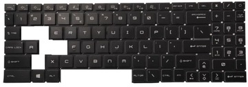 IN153 Klawisz przycisk do klawiatury MSI Pulse GL76 Katana GF66 11UD-1011