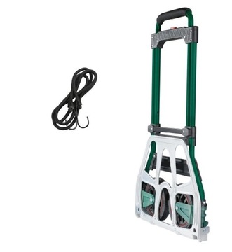 Lekki Wózek Transportowy Młynarka Składany Aluminium Magazynowy Mocny 100kg