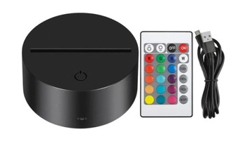 Ночник с именем, 3D-гравировкой, светодиодной иллюзией мозга