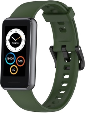PASEK SILIKONOWY OPASKA BRANSOLETA DO REALME BAND 2 | 8 SUPER KOLORÓW