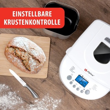 ХЛЕБОПЕЧКА ALPINA АВТОМАТИЧЕСКАЯ ВЫПЕЧКА 2Л