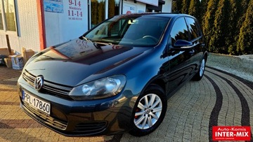Volkswagen Golf VI Hatchback 5d 2.0 TDI 110KM 2009 Volkswagen Golf Zarejestrowany 2.0 Diesel 110KM